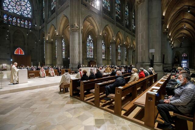 Knapp 13.000 Mitglieder sind 2021 aus der Diözese Linz ausgetreten. Österreich hat derzeit 4,83 Millionen Katholiken. Am Foto: Der Linzer Mariendom, die größte Kirche Österreichs
 | Foto: Diözese Linz/Hermann Wakolbinger