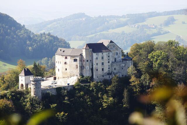 Die Burg Plankenstein ist ein beliebtes Ausflugsziel. | Foto: Mostviertel Tourismus, schwarz-koenig.at