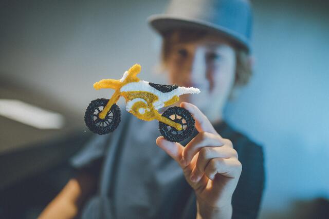 Im Innovation Lab können Kids selbst gestalten. Wie hier ein 3-D-Modell. | Foto: Romero