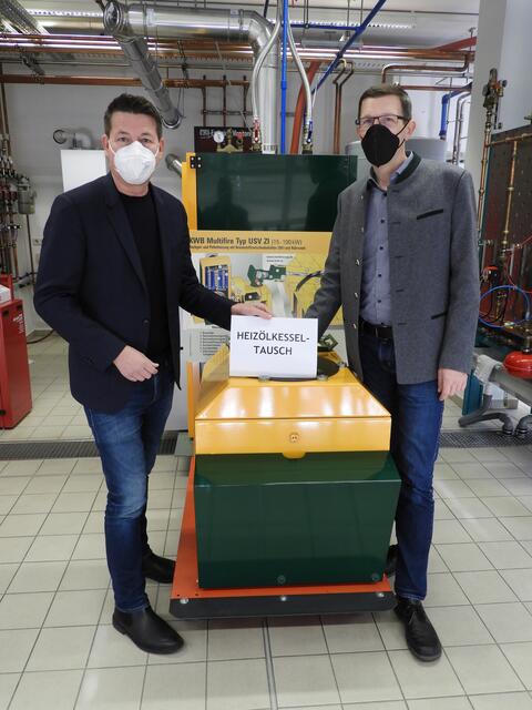 Bezirksstellenobmann Kurt Hackl und Bezirksinnungsmeister Wolfgang Furch | Foto: Klaus Kaweczka