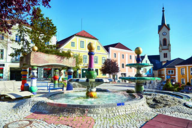 Hundertwasser lässt grüßen. Auch das ist Zwettl. | Foto: Waldviertel Tourismus/lichtstark.com