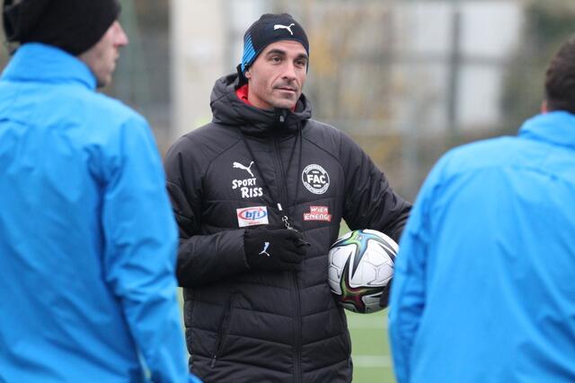 FAC-Trainer Mitja Mörec will gegen Wolfsberg überraschen. | Foto: FAC