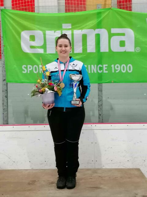 Sina Rieger erreichte bei der ÖM in Radenthein den ersten Platz. | Foto: privat