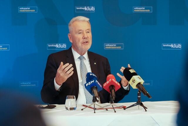 ÖVP-Klubchef Klaus Schneeberger bei der Klausur | Foto: VPNÖ