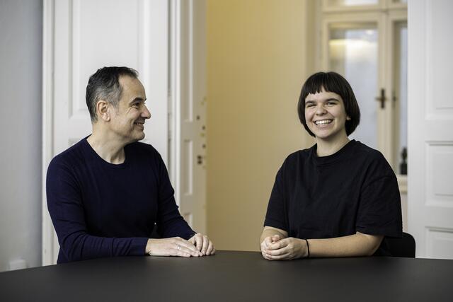 Jana Rack freut sich über die Aufnahme in den prestigeträchtigen Creativ Club Austria (CCA), ihr Chef Christian Salić freut sich mit.  | Foto: Agentur Salić