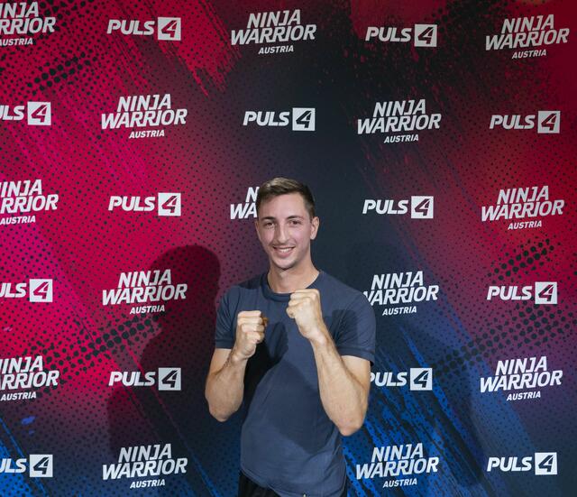 Philip Knotzer tritt am 14. Februar bei Ninja Warrior Austria an. | Foto: PULS 4/Oliver Tree