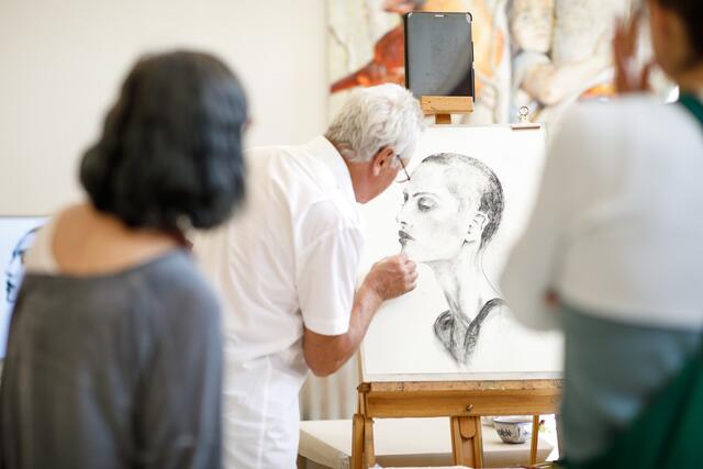 Entdecken Sie mit Christine Buchner die Kunst. | Foto: Maria Hollunder