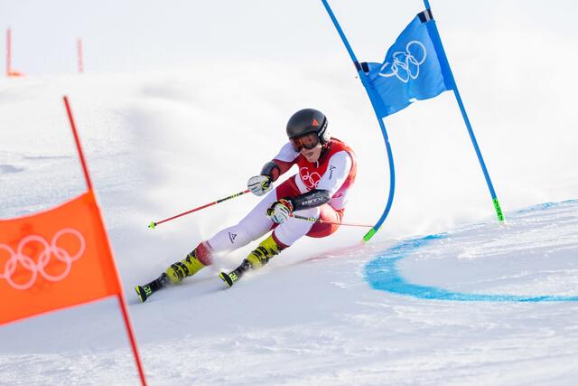 Da war Ramona Siebenhofer noch gut unterwegs ... | Foto: GEPA pictures