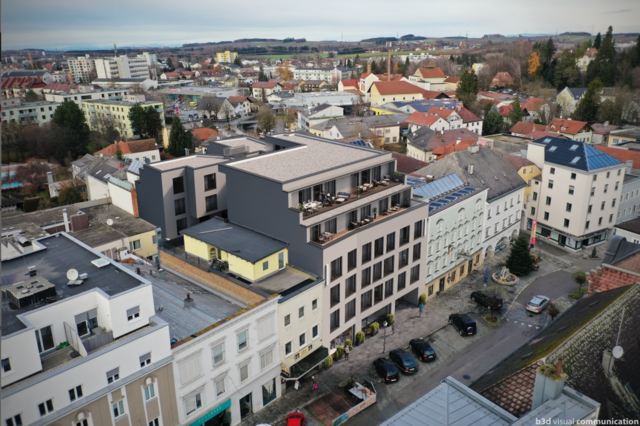 Visualisierung des zukünftigen Wohnprojektes am Standort des Meißl Hauses. | Foto: b3d visual communication
