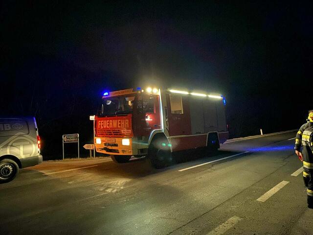 Die FF Leutschach war rasch an der Unfallstelle - es war der fünfte Einsatz innerhalb von zehn Tagen. | Foto: J. Trunk/FF Leutschach 