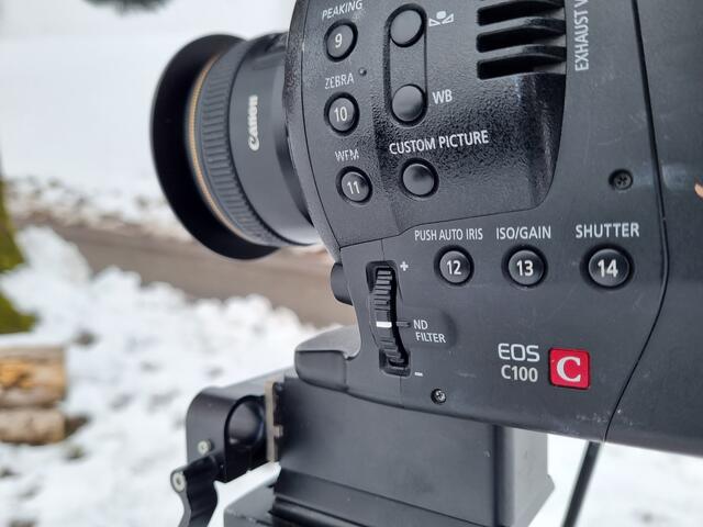 Gedreht werden die Naturgenuss-Folgen auf einer Canon C100 Digital Cine Cam des Herstellers Canon.