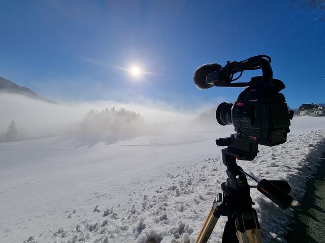 Einmalige Lichtspielerein am Heuberg, oftmals sind es diese Momente, die die größte Belohung für die Mühen sind. 