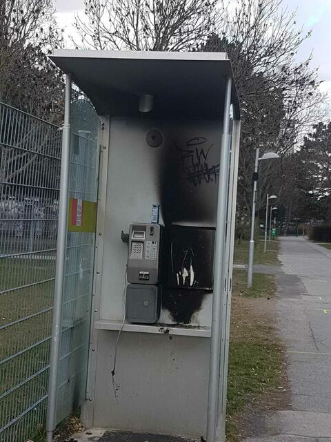 Telefonzellen als beliebtes Ziel. | Foto: Privat