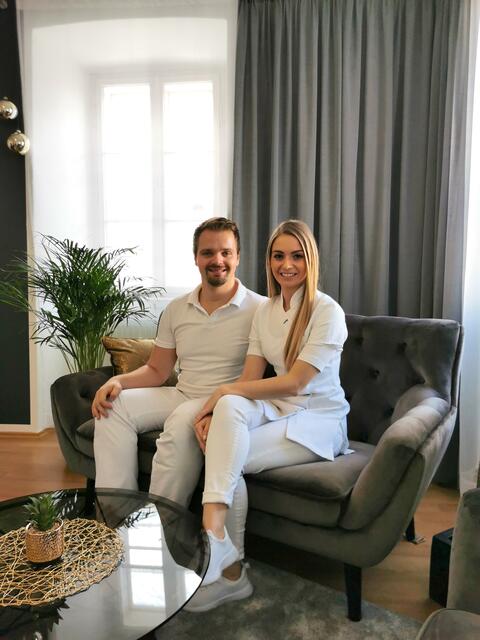 Marcello Antonio Dreier und Graziella Alessandra Dreier freuen sich, Ihnen in ihrem Studio zu mehr Wohlbefinden zu verhelfen. | Foto: GMD Aesthetics