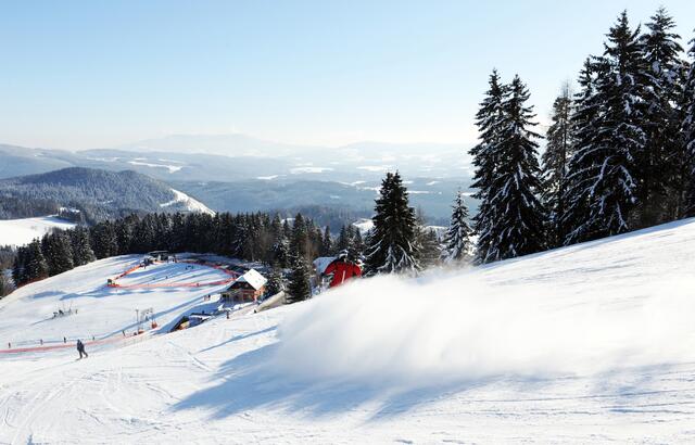 Das Thema Wintersport - im Bild der Familienskiberg St. Jakob im Walde - spielt in der Oststeiermark eine große Rolle. Die Region soll künftig die Nummer eins im "grünen Tourismus" sein. | Foto: Gerry Wolf