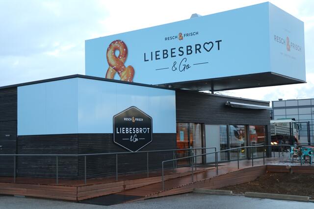 Ansicht der neuen Filiale in Gunskirchen. | Foto: Resch&amp;Frisch