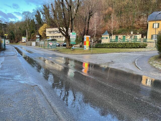 Zufahrt zum Bahnhof in der Vormarktstraße. Momentan wird beim Bahnhof ein Park-and-ride-Gelände errichtet. | Foto: BezirksRundSchau Perg