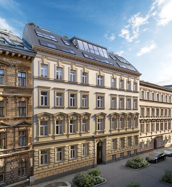 Der Stilaltbau “The Heritage” im 3. Bezirk gelangt nun in den Verkauf. | Foto: 3SI Immogroup