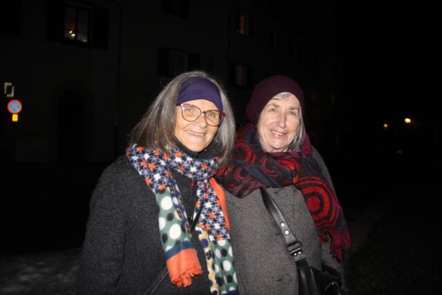 Loise und Helene waren die ersten im Stromboli.