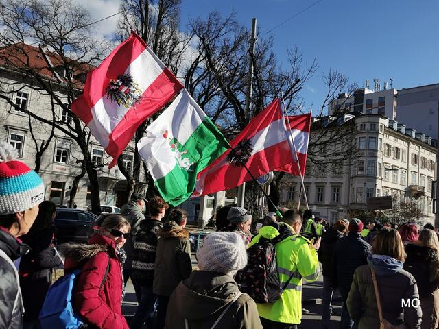 Demonstration Graz