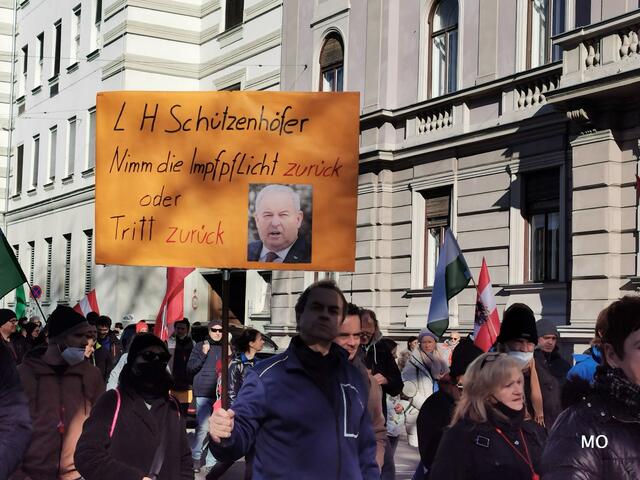 LH Schützenhöfer, nimm die Impfpflicht zurück - oder tritt zurück