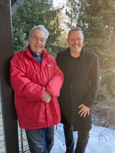 Heinz Fischer, Rainer Spenger. | Foto: privat
