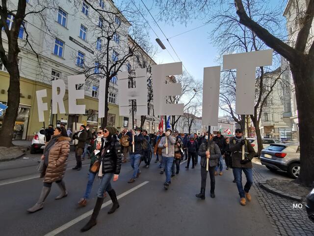 Gegen die Corona-Impfpflicht, Graz