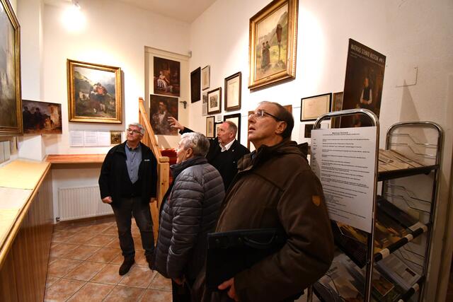 Obm. Christian Rudig, Erwin Cimarolli, Dr. Peter Assmann, Nikolaus Köll (v.li.) | Foto: Museum Landeck