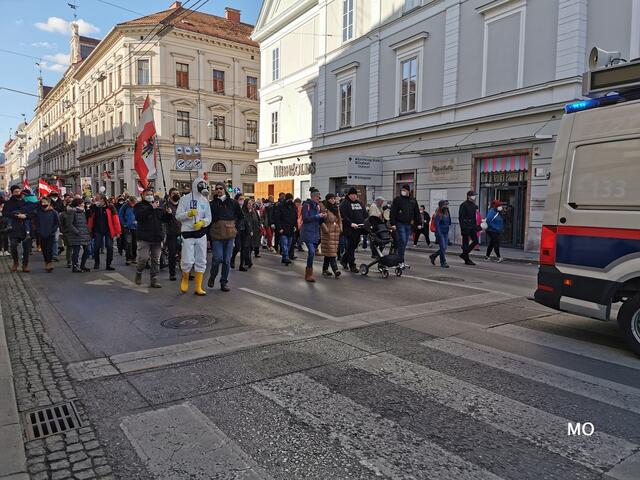 Demo gegen die Impfpflicht