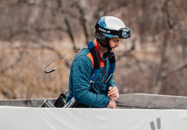 Nachdenklich in Laas: An seinem 32. Geburtstag verpasste Thomas Kammerlander eine EM-Medaille. | Foto: ÖRV/Miriam Jennewein