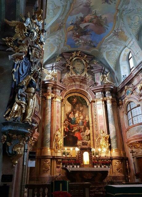 Wiener Spaziergänge Die Annakirche in der Annagasse Favoriten