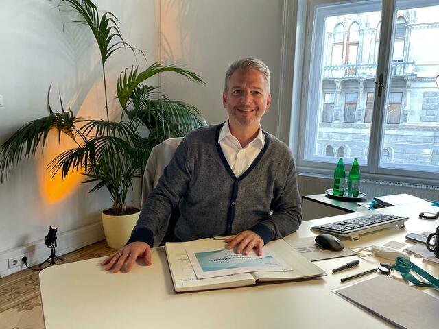 Markus Keschmann ist Klubobmann der Volkspartei in Penzing und neuer Parteimanager der Wiener ÖVP. | Foto: Patricia Hillinger