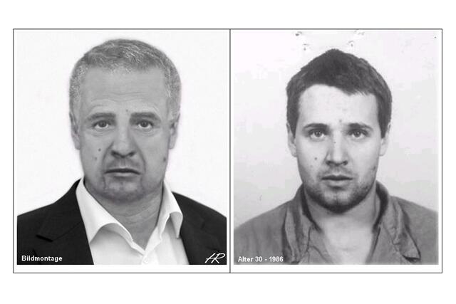 Gesucht: Tibor Foco: So könnte er heute aussehen (links) | Foto: BKA