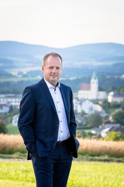 Andreas Hinterberger, Bürgermeister in Haibach ob der Donau | Foto: Kaindlstorfer Photographie