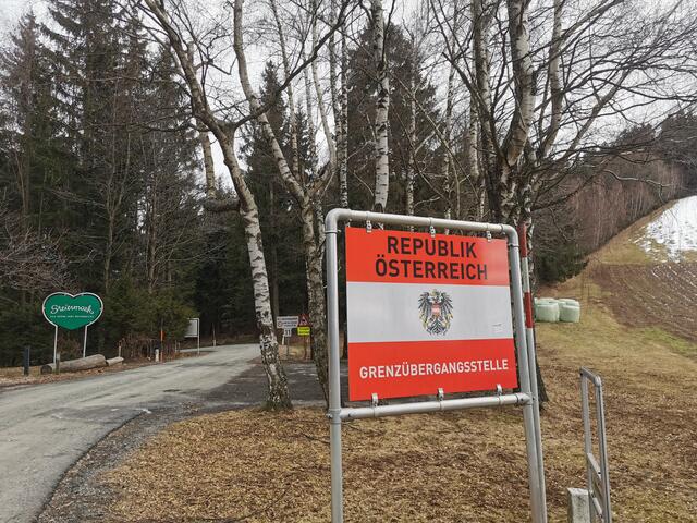 Grenzübergang Heiligengeist Richtung Leutschach | Foto: derWaltl