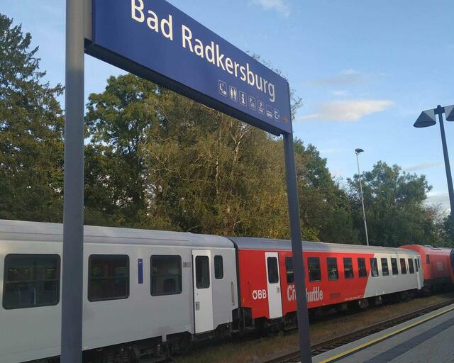 Die Radkersburger Bahn wird bis 2030 wesentlich attraktiviert.  | Foto: Julia Majcan 