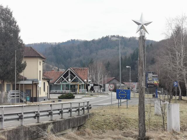 Die slowenische Seite in Langegg Richtung Jurij | Foto: derWaltl