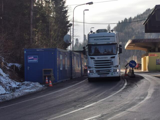 Viel Schwerverkehr am Radlpaß | Foto: derWaltl