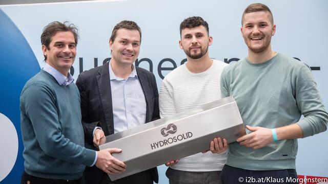 Clemens Regehr, Michael Renz, Merkur Smajlaj &amp; Lukas Renz | Foto: Hydrosolid