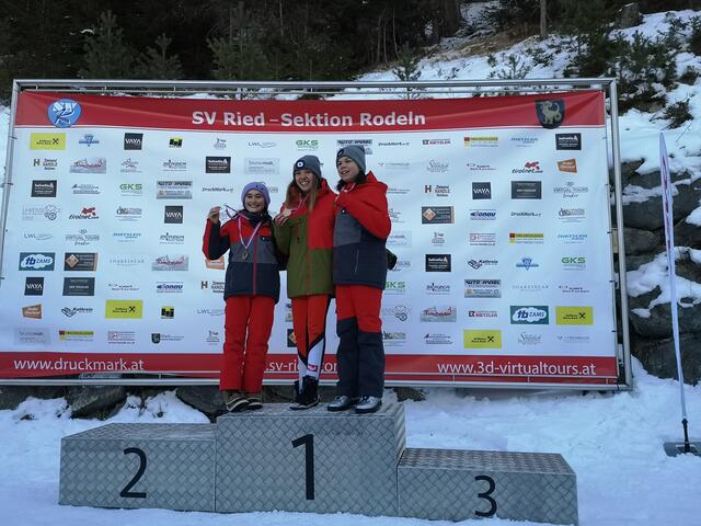 Die strahlenden Siegerinnen rund um Carina Miller (SV Ellbögen) | Foto: privat