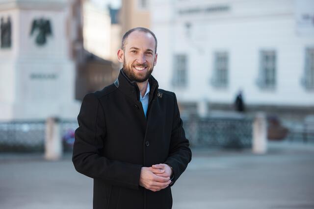 Salzburgs SPÖ-Chef David Egger. | Foto: Arne Müseler