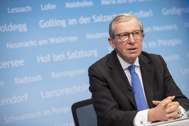 Landeshauptmann Wilfried Haslauer. | Foto: Land Salzburg / Neumayr – Leopold