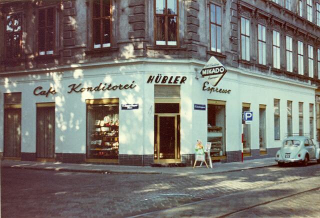 Die Konditorei Hübler in den 1970er Jahren | Foto: Konditorei Hübler