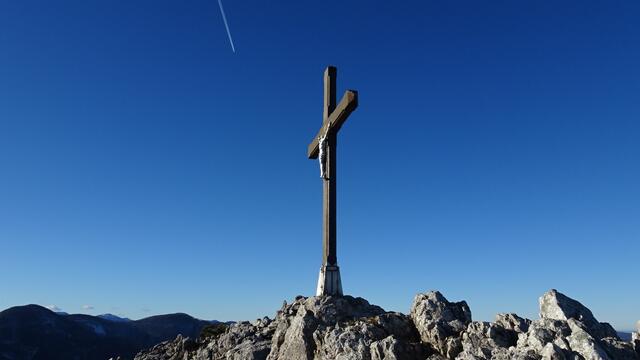 Das Gipfelkreuz des Gaissteins (974 m ü.A.). ... | Foto: Silvia Plischek
