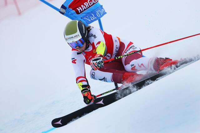 Manuel Feller schied zwar im Slalom aus, Österreich ist bei den Männern trotzdem die erfolgreichste Nation. | Foto: GEPA (Archivfoto, Val d'Isere)