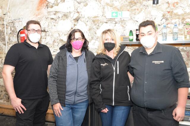 Das Support-Team sorgte für die Einhaltung der Corona-Regeln. | Foto: Pfister