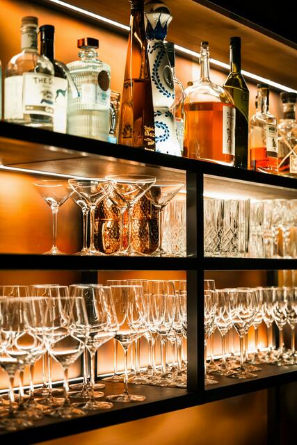 Die Wein- und Sake-Karte wird laufend aktualisiert.  | Foto: Innenarchitekturbüro Derenko