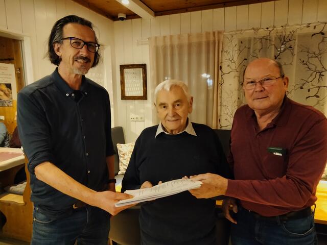 Wolfgang Maureder, Alois Reisenberger, Obmann Erwin Riedl (v. l.)
 | Foto: Ulrike Gantner