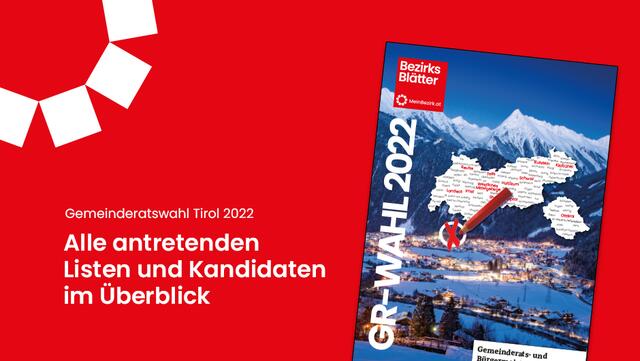 Hier findest du alle antretenden Listen aller Gemeinden Tirols. | Foto: BezirksBlätter Tirol