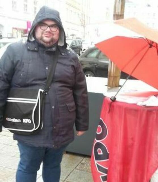 Andreas Auzinger, Bezirkssprecher der KPÖ und Gemeinderat in Peterskirchen. | Foto: KPÖ